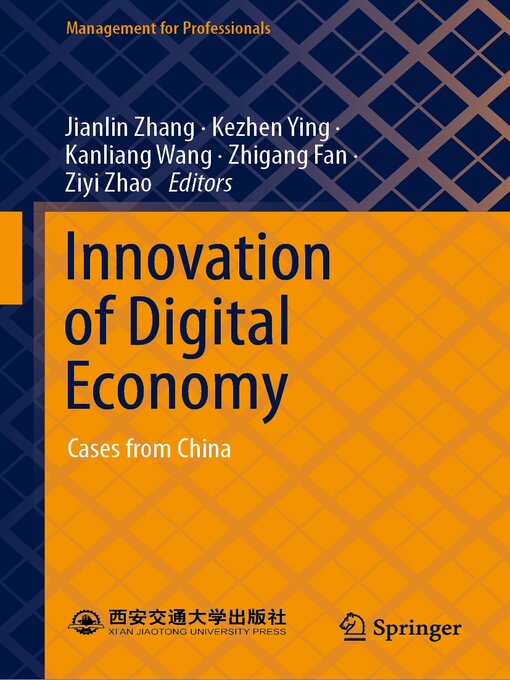 Title details for Innovation of Digital Economy by Jianlin Zhang - Available
